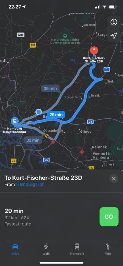 Fischerspension Ahrensburg Dış mekan fotoğraf